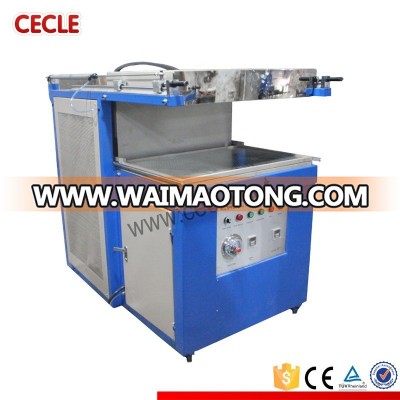 big size thermal PVC and PE film motor fittings skin packing machine