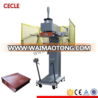 semi automatic plastic crate foil hot stamping machine